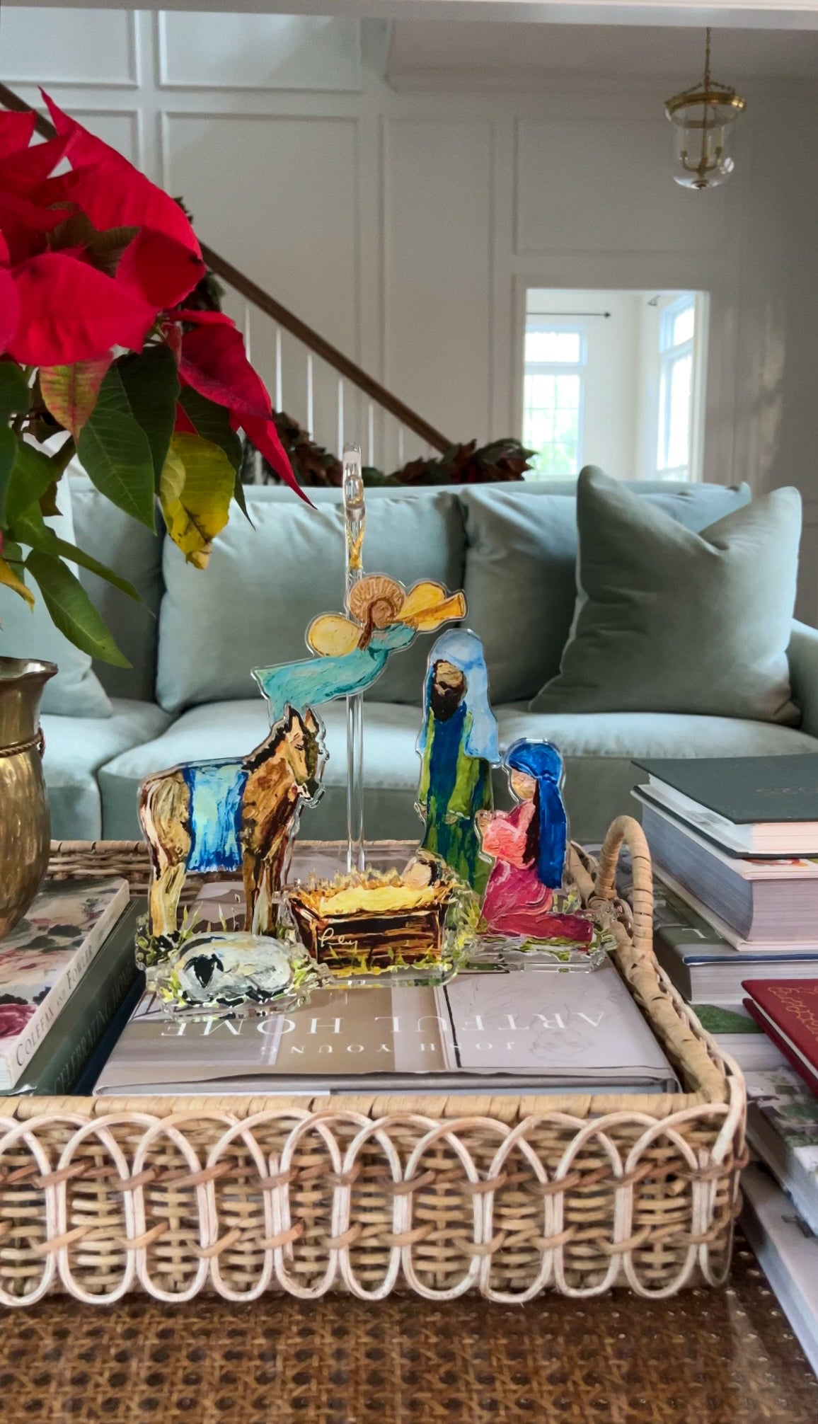 Heirloom Acrylic Nativity Set