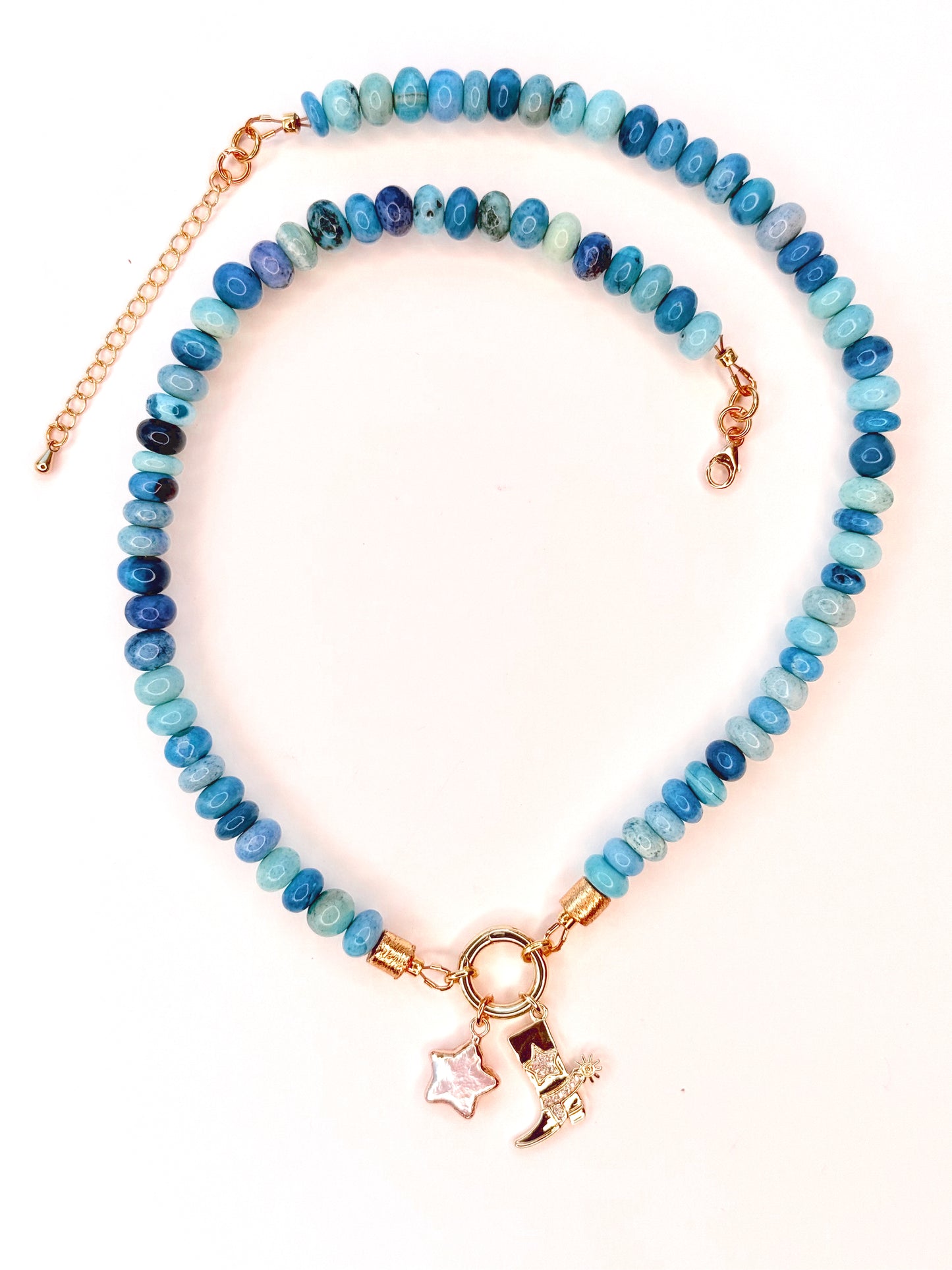 “Blue Cyan” Necklace