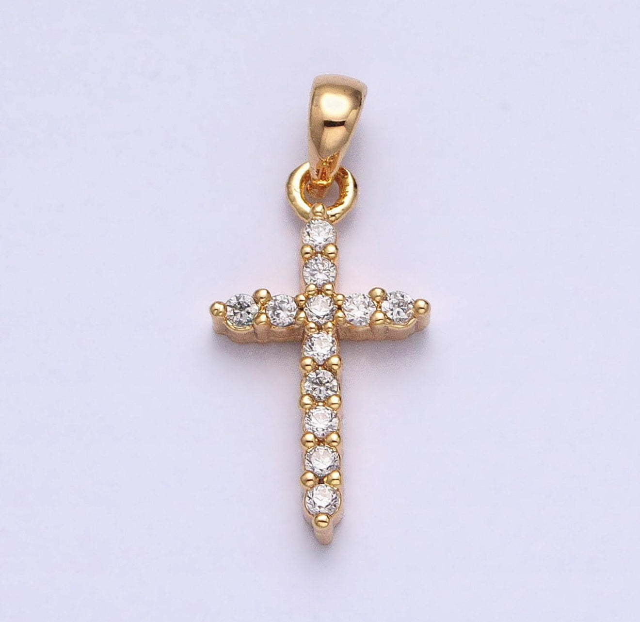 Tiny Cross Charm