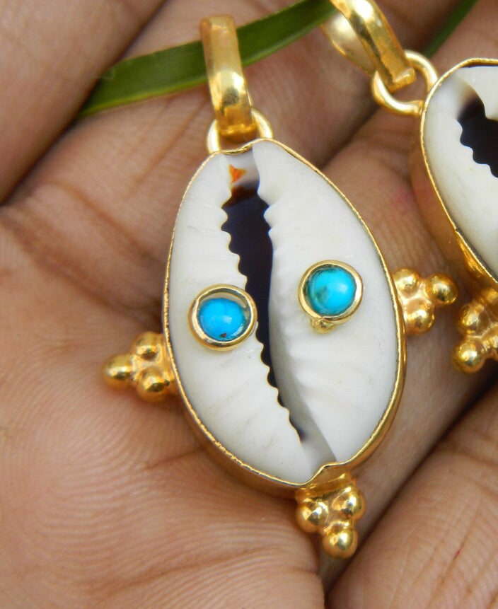 Cowrie Shell Pendant