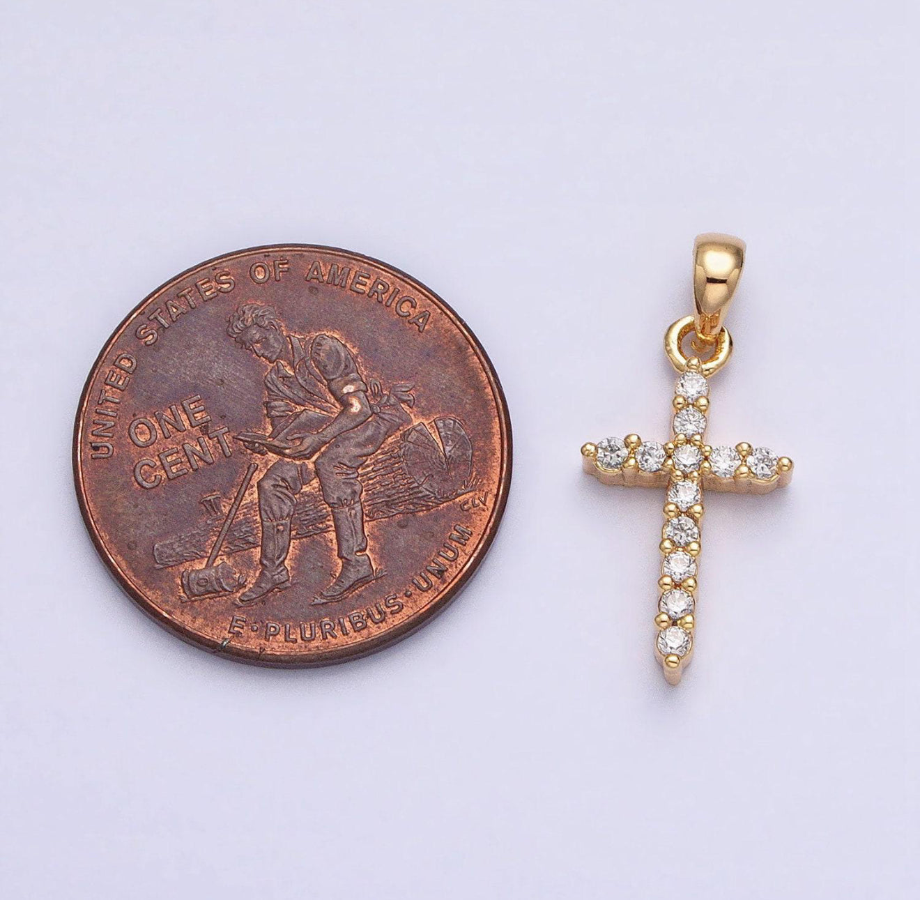 Tiny Cross Charm