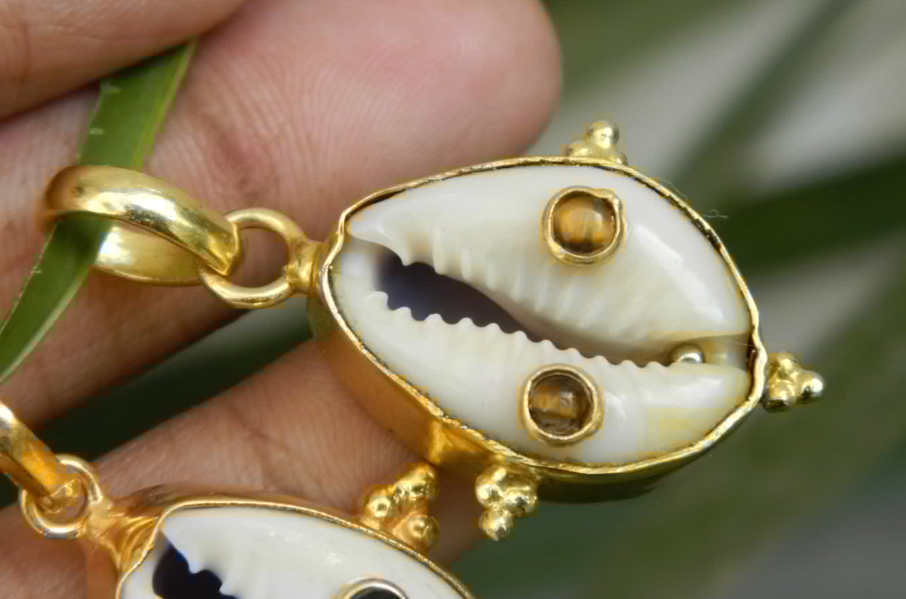 Cowrie Shell Pendant
