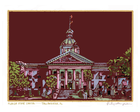 Florida State Capitol Print