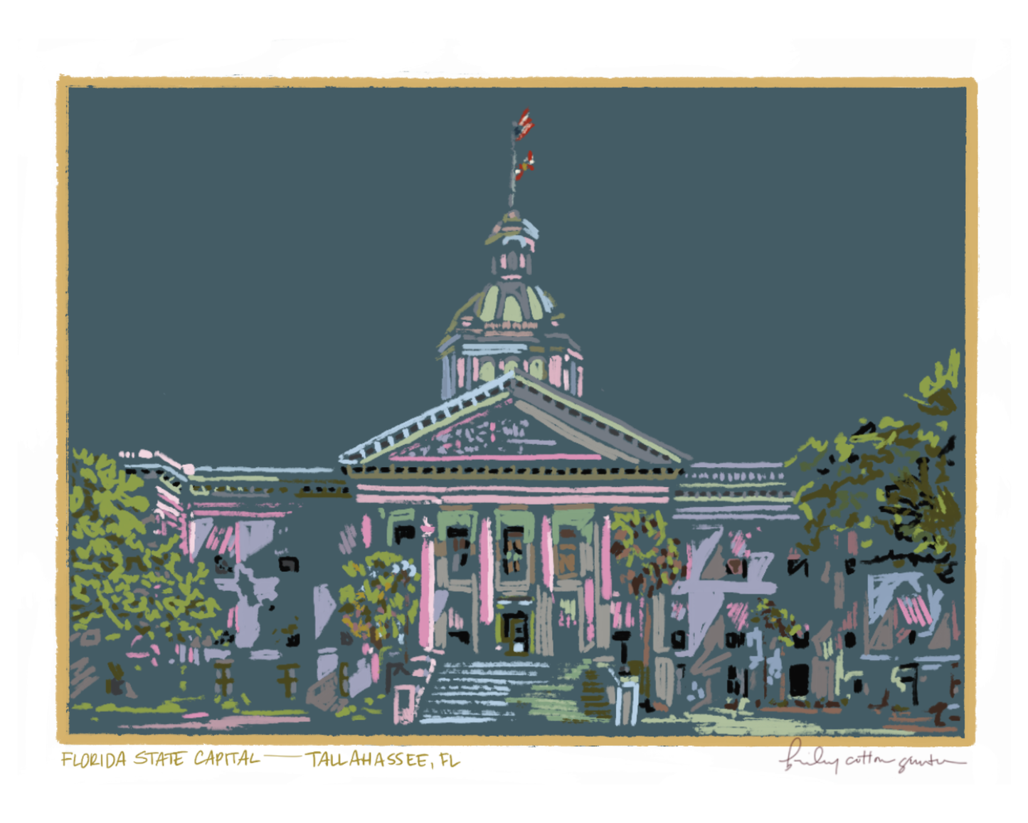 Florida State Capitol Print