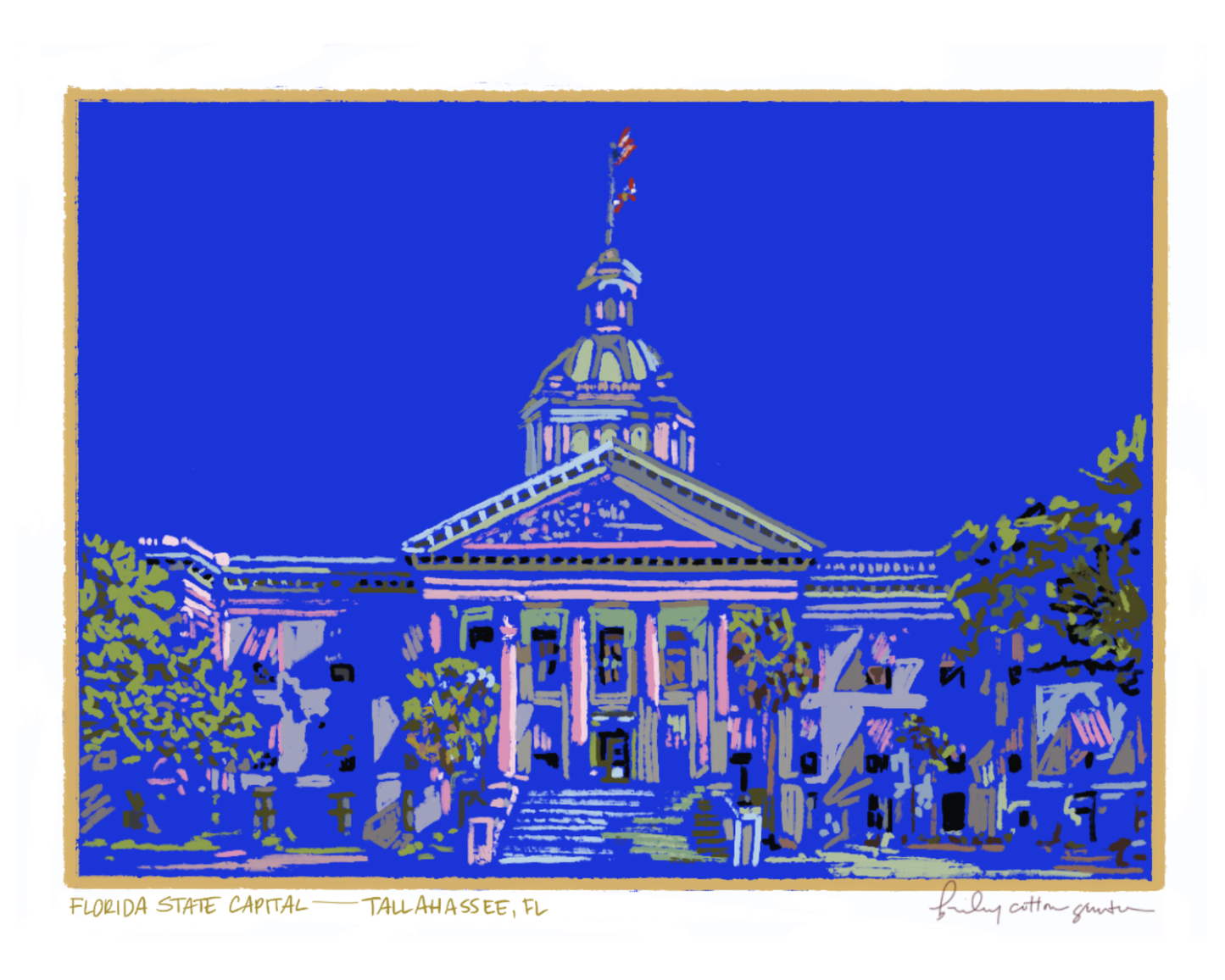 Florida State Capitol Print