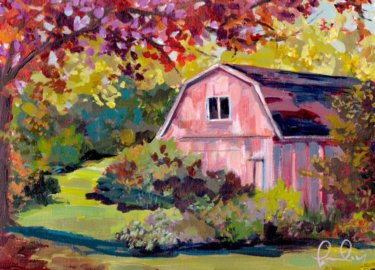 “The Pink Barn”