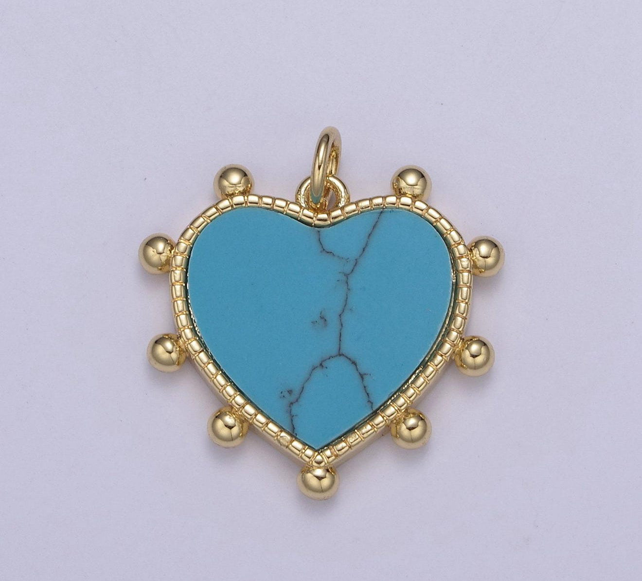 Turquoise Heart Pendant
