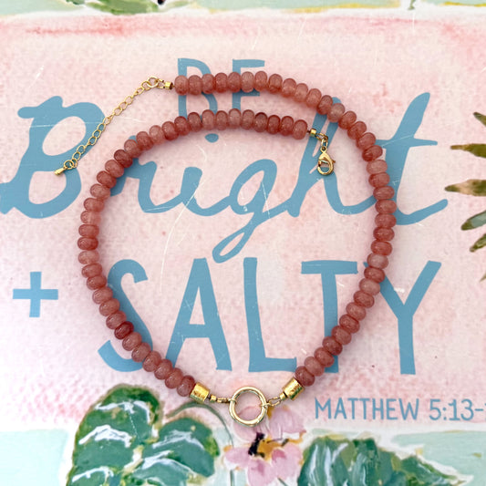 “Raspberry Blush” Necklace