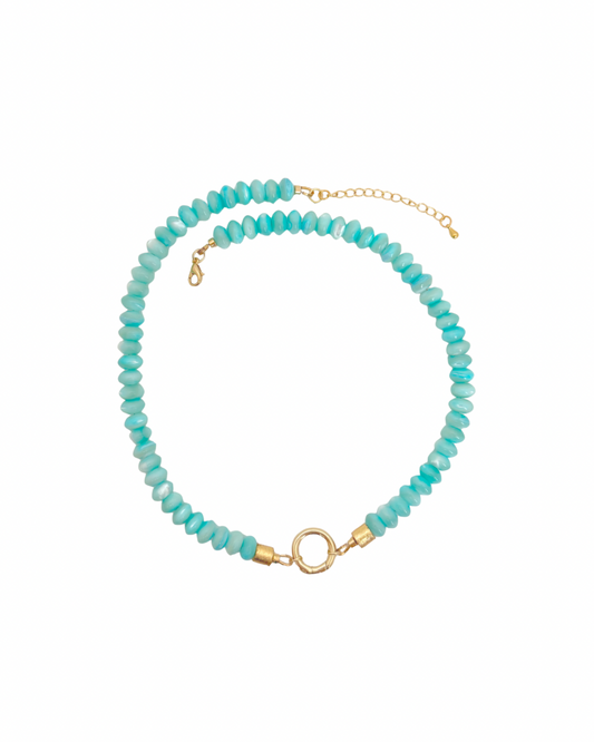 “Iridescent Turquoise” Necklace